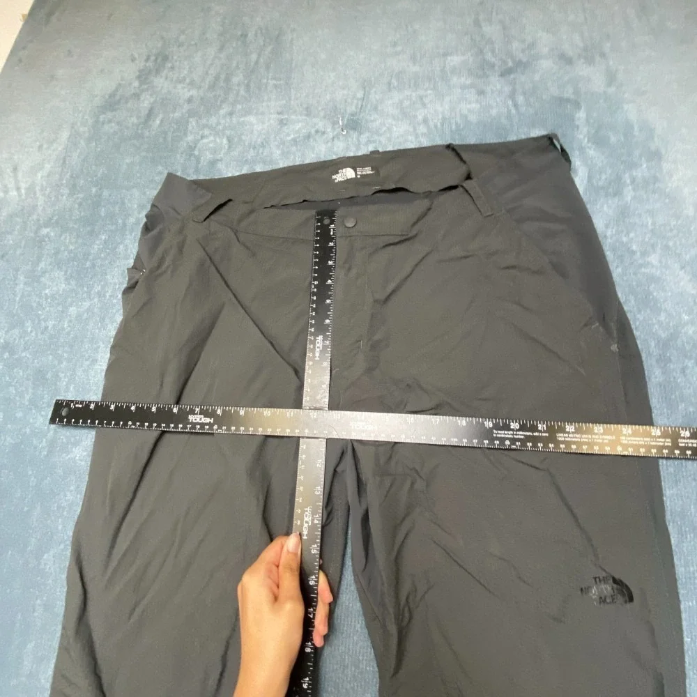 The North Face Hiking Pants Mens 40 Gray Pockets Outdoor Mountain Straight Leg